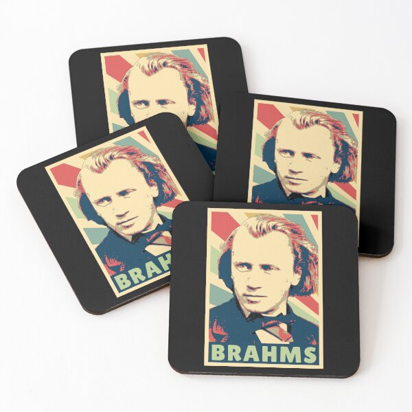 Item preview, Johannes Brahms Pop Art Composer Portrait designed and sold by marke770.