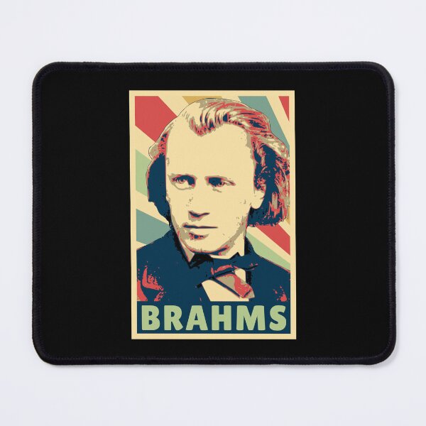 Item preview, Johannes Brahms Pop Art Composer Portrait designed and sold by marke770.