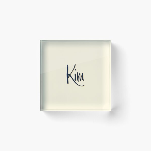 Item preview, KIM personalized type design designed and sold by CharlottePlaceArt.