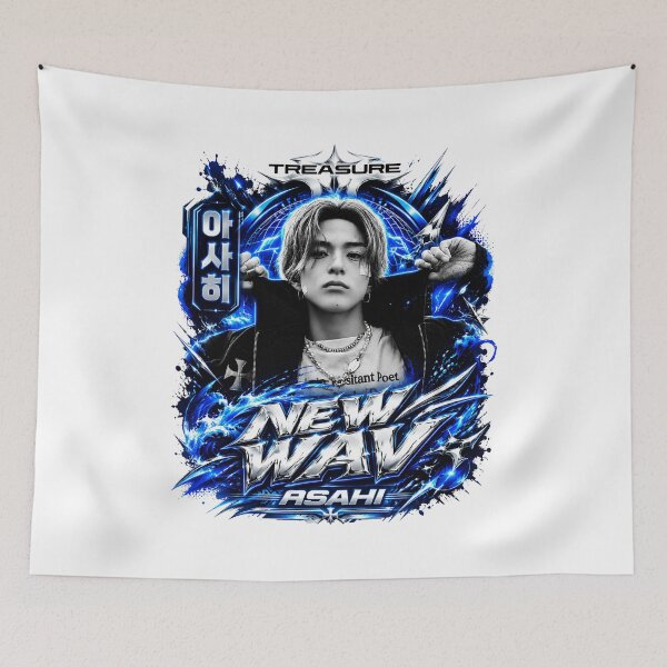 Item preview, Asahi TREASURE NEW WAV Synth Master Fan Art designed and sold by Valeree Store.