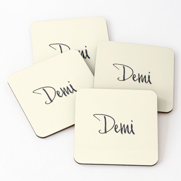 Item preview, DEMI personalized type design designed and sold by CharlottePlaceArt.