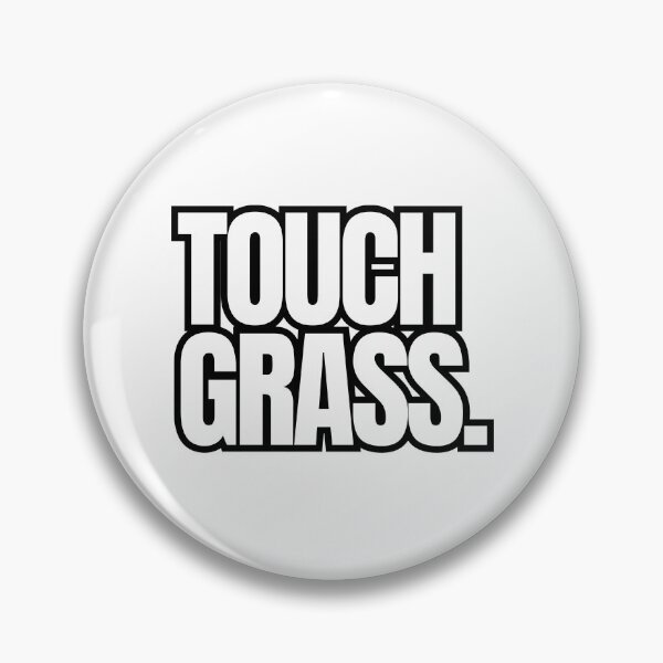 Item preview, Touch Grass | Funny Gen Z Meme Typography T-Shirt | Internet Slang | Minimalist Streetwear designed and sold by OveloStudios.