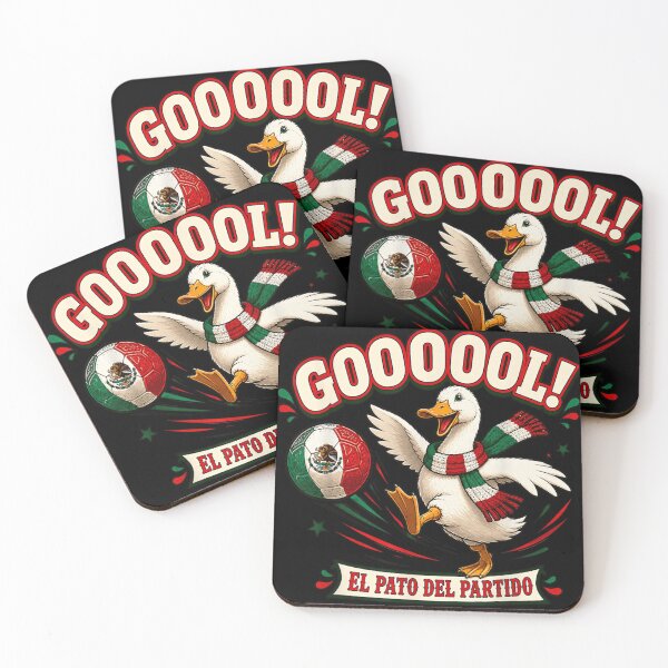 Item preview, El Pato Del Partido Funny Mexican Soccer Duck Goal Celebration National Art designed and sold by HarinDonreka.