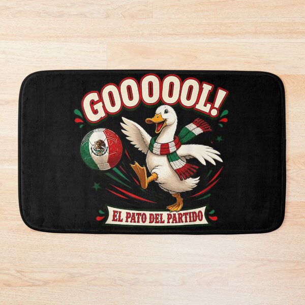 Item preview, El Pato Del Partido Funny Mexican Soccer Duck Goal Celebration National Art designed and sold by HarinDonreka.