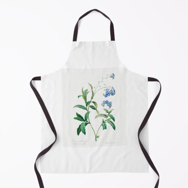 Item preview, Forget Me Not Flowers Botanical Illustration designed and sold by TheRetroArtRoom.