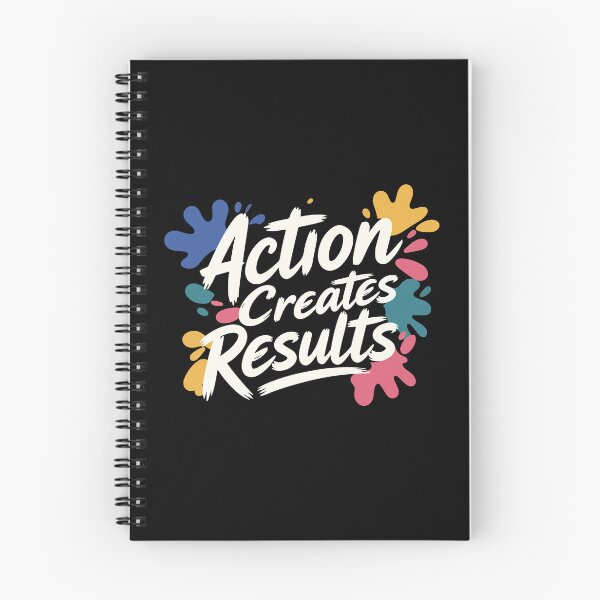 Item preview, Action Creates Results – Positive Mindset designed and sold by Verse & Vibes.