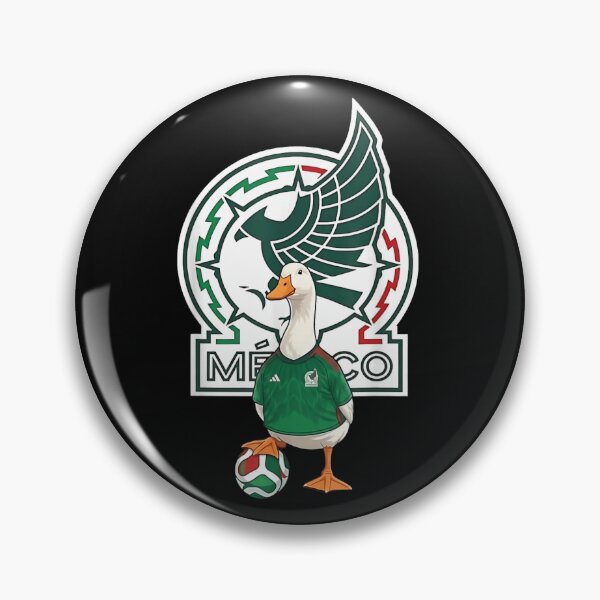 Item preview, Mexico National Football Duck Mascot Green Soccer Jersey Sports Fan Team Graphic designed and sold by HarinDonreka.