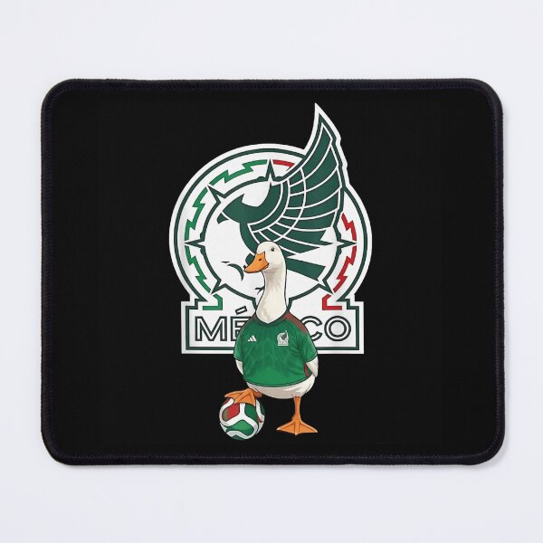 Item preview, Mexico National Football Duck Mascot Green Soccer Jersey Sports Fan Team Graphic designed and sold by HarinDonreka.