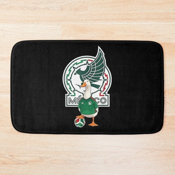 Item preview, Mexico National Football Duck Mascot Green Soccer Jersey Sports Fan Team Graphic designed and sold by HarinDonreka.