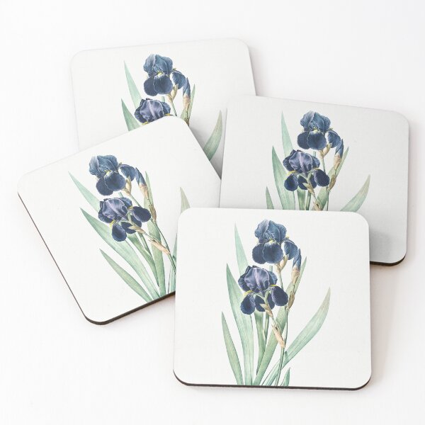 Item preview, German Iris Flowers Botanical Illustration designed and sold by TheRetroArtRoom.