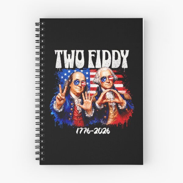 Item preview, Two Fiddy US Semiquincentennial 1776 To 2026 Patriotic Founding Fathers Graphic Art designed and sold by HarinDonreka.