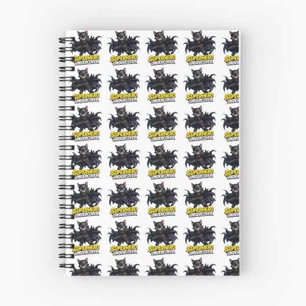Item preview, Cute Superhero Undercover Cat Comic Vigilante designed and sold by IvoryArtDesign.