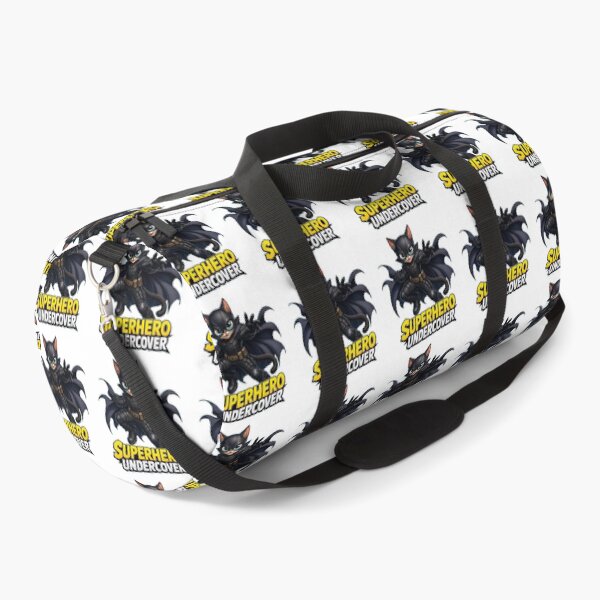 Item preview, Cute Superhero Undercover Cat Comic Vigilante designed and sold by IvoryArtDesign.