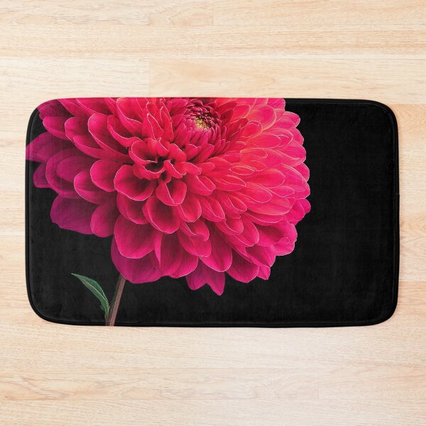 Item preview, Vibrant Pink Dahlia Flower in Full Bloom designed and sold by colorful-white.