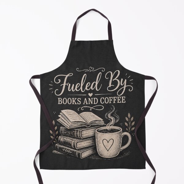 Item preview, Fueled By Books and Coffee designed and sold by RebenCantik.
