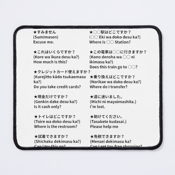 Item preview, Japan Travel Phrase Shirt | Point & Speak Japanese for Tourists designed and sold by Miho9999.