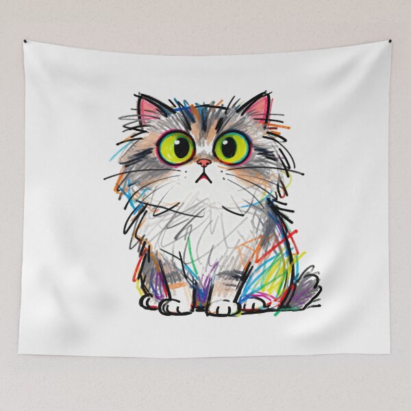 Item preview, Cute Cat designed and sold by HoloHugDesigns.