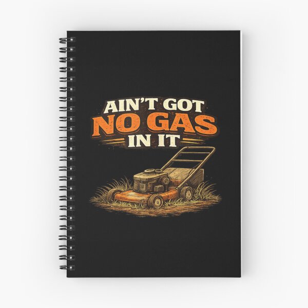 Item preview, Aint Got No Gas In It Funny Vintage Lawn Mower Graphic Art designed and sold by DaphoLatara.