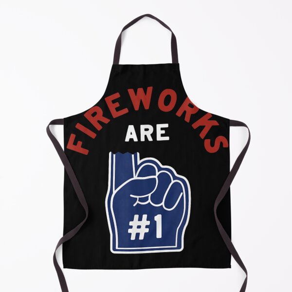 Item preview, Fireworks Are Number One Fourth Of July Patriotic Blue Foam Finger Art designed and sold by DaphoLatara.