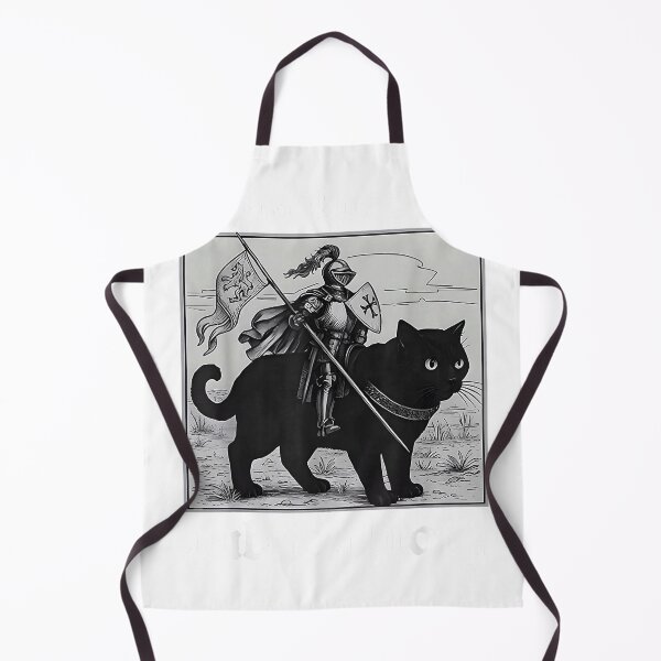 Item preview, Defend Your Local Public Library Funny Knight Cat T-Shirt designed and sold by KTY-NUSS.