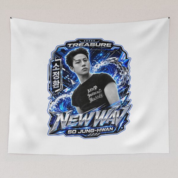 Item preview, Junghwan TREASURE NEW WAV Super King Cow Baby Art designed and sold by Valeree Store.