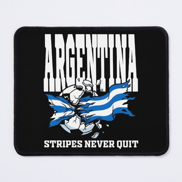 Item preview, ARGENTINA - STRIPES NEVER QUIT - FIFA WORLD CUP designed and sold by KEF Custom.