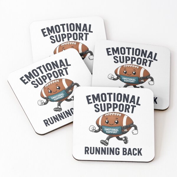 Item preview, Emotional Support Running Back designed and sold by MAPDDesigns.