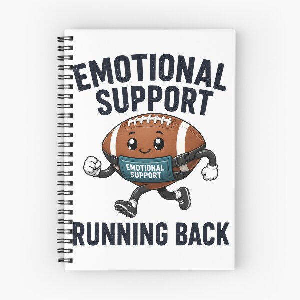 Item preview, Emotional Support Running Back designed and sold by MAPDDesigns.