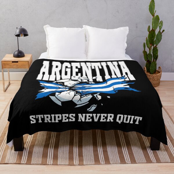Item preview, ARGENTINA - STRIPES NEVER QUIT - FIFA WORLD CUP designed and sold by KEF Custom.