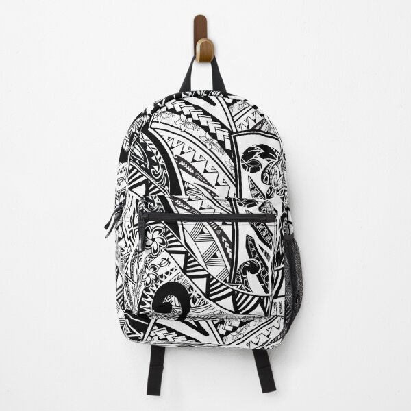 Item preview, Monochrome Island Turtle Pattern - Black and White Geometric Line Art designed and sold by sunnthreads.