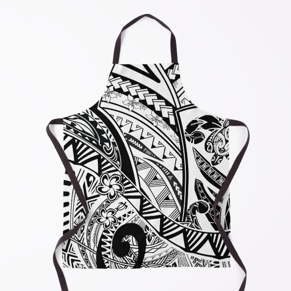 Item preview, Monochrome Island Turtle Pattern - Black and White Geometric Line Art designed and sold by sunnthreads.