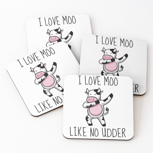 Item preview, I Love Moo Like No Udder designed and sold by Usagi-Kun.