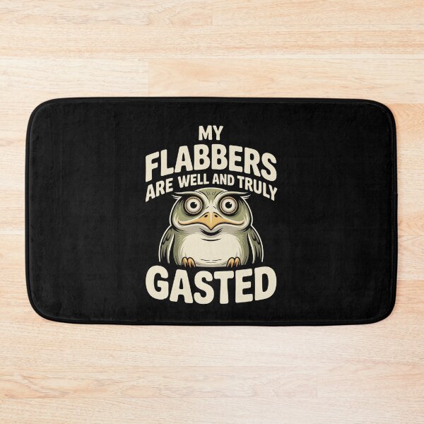 Item preview, My Flabbers Are Well and Truly Gasted Funny British Owl Gift designed and sold by Say It With Ink.