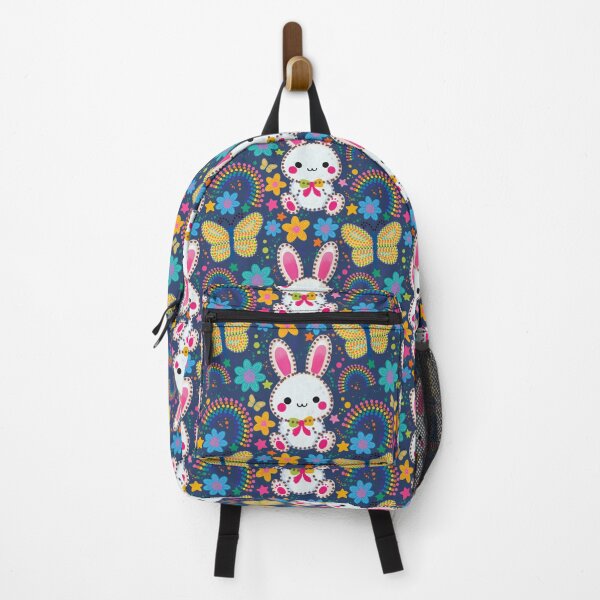 Item preview, Cute Bunny Rainbow Seamless Pattern designed and sold by Alaa-momani.