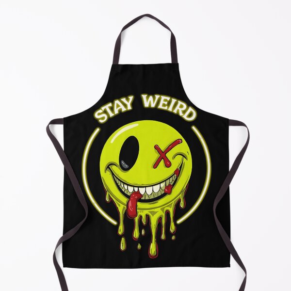Item preview, Stay Weird Horror Smiley Face Shirt, Creepy Melting Smile PNG, Gothic Y2K Aesthetic Sticker Design, Dark Humor Graphic Tee Art designed and sold by PrintelloTH.