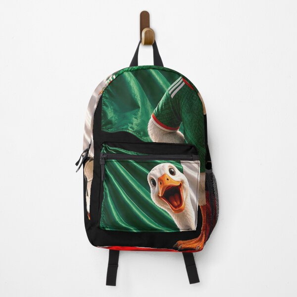 Item preview, Funny Mexican Football Goose Wearing Green Jersey Scccer Ball Flag Art designed and sold by LakenDraphil.