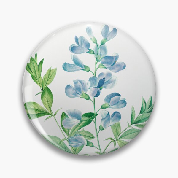 Item preview, Sweet Pea Flowers Botanical Illustration designed and sold by TheRetroArtRoom.