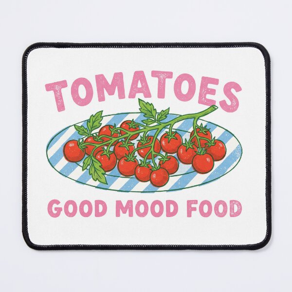 Item preview, Tomatoes Good Mood Food Retro Gardening Produce Humor designed and sold by AdyKurniawan.