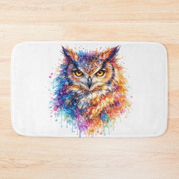 Item preview, Watercolor Owl designed and sold by odkocreative.