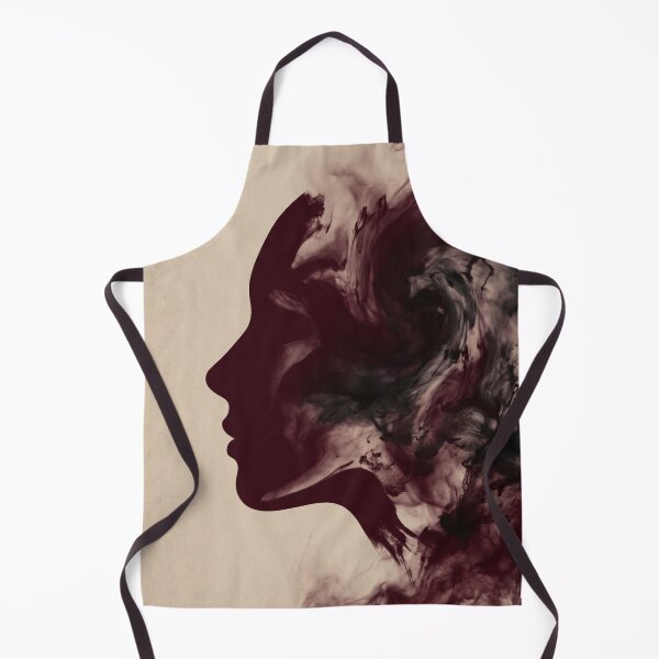 Item preview, Ethereal Silhouette - Abstract Ink Portrait designed and sold by Opie-Adn.