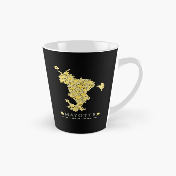 Item preview, Colorful map of the tropical island of Mayotte designed and sold by FoxinhoSoumaila.