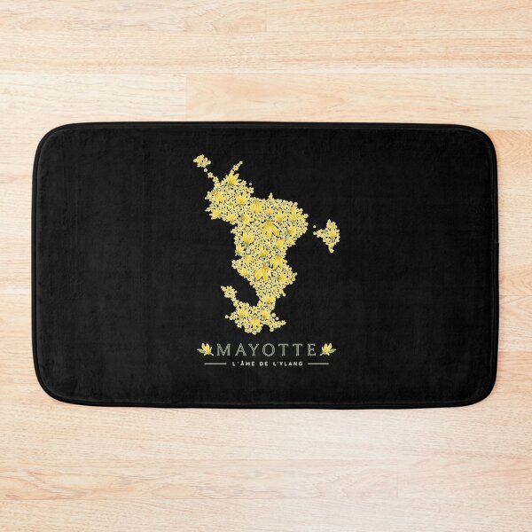 Item preview, Colorful map of the tropical island of Mayotte designed and sold by FoxinhoSoumaila.