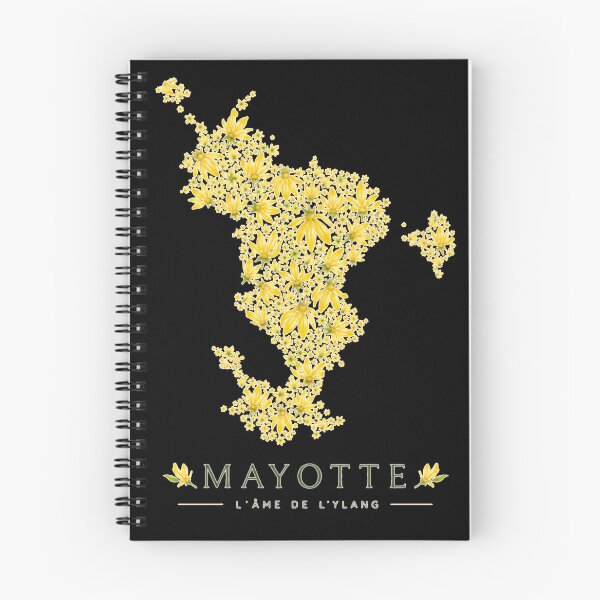 Item preview, Colorful map of the tropical island of Mayotte designed and sold by FoxinhoSoumaila.