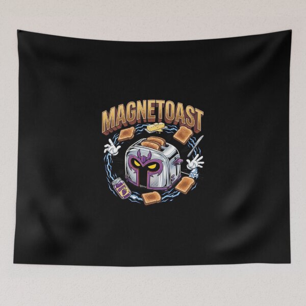 Item preview, Magnetoast Funny Magnetic Villain Comic Book Parody designed and sold by AdyKurniawan.