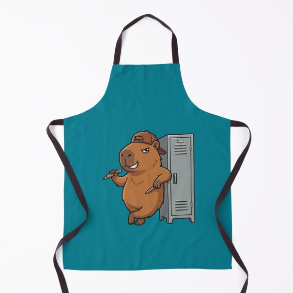 Item preview, Cool School Capybara - Locker Legend designed and sold by Ivy-Triggs.