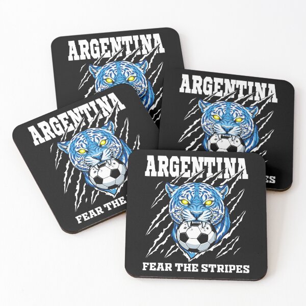 Item preview, ARGENTINA - FEAR THE STRIPES - FIFA WORLD CUP designed and sold by KEF Custom.