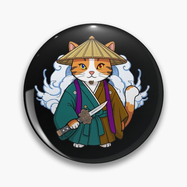 Item preview, Samurai Cat designed and sold by banoidz.