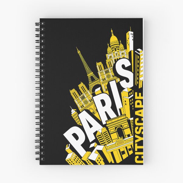 Item preview, Paris Cityscape Travel France Eiffel Tower Notre Dame Aesthetic Gift designed and sold by BikeRelaxStudio.