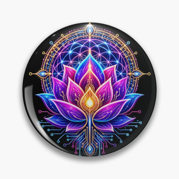 Item preview, Cyber Lotus Awakening designed and sold by syotos-ai.