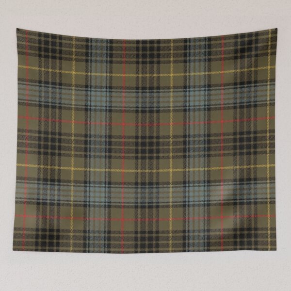 Item preview, Stewart Weathered Hunting Tartan designed and sold by Kirrindy Designs.